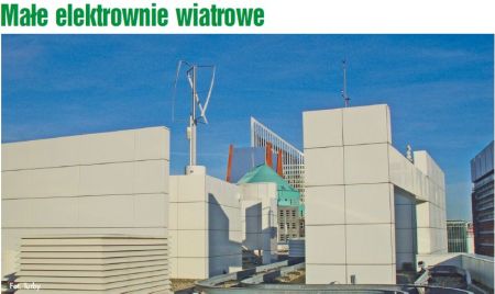 Małe elektrownie wiatrowe